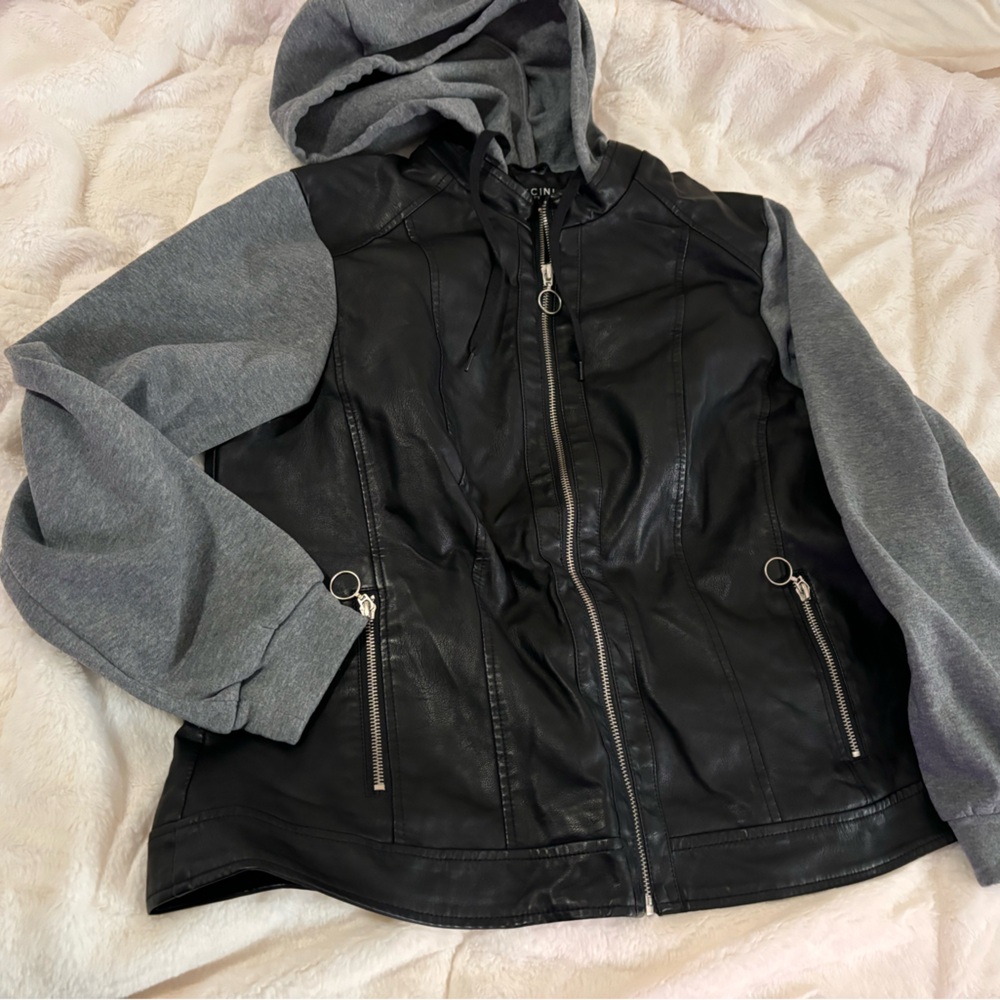 jacket with hoodie